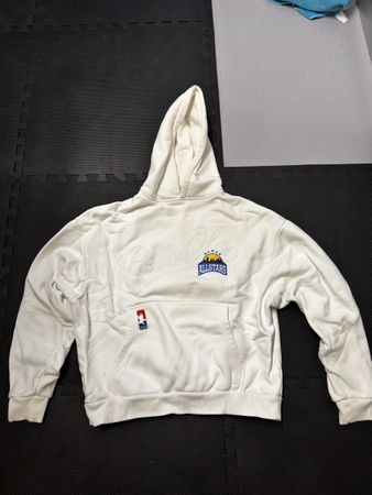 PESO Allstars Hoodie – Weiss/Creme – Grösse S