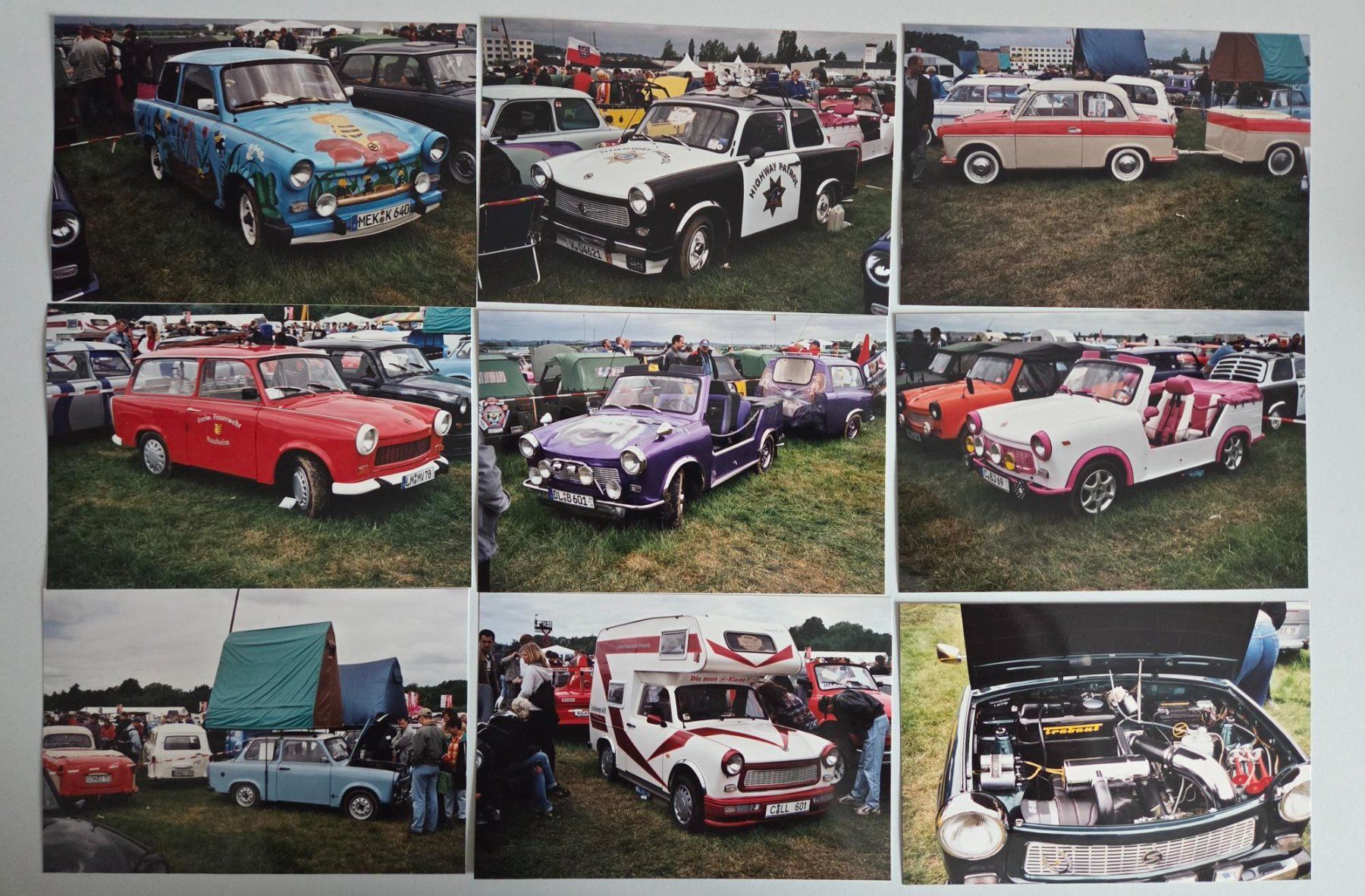 Foto & Immagini: 57 Farbfotos, Trabant Treffen, 2001 – Usato da Luzern venduto da Kartenansicht 4