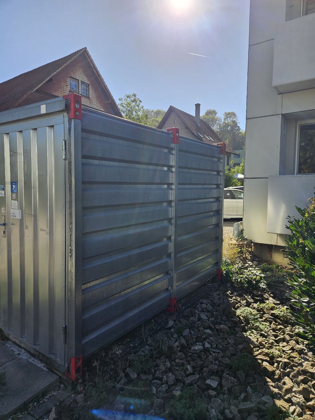 Baucontainer: Materialcontainer 2,2x2,2x3m Widmer – Gebraucht aus Pratteln von Cartonsducoeur_bl 1