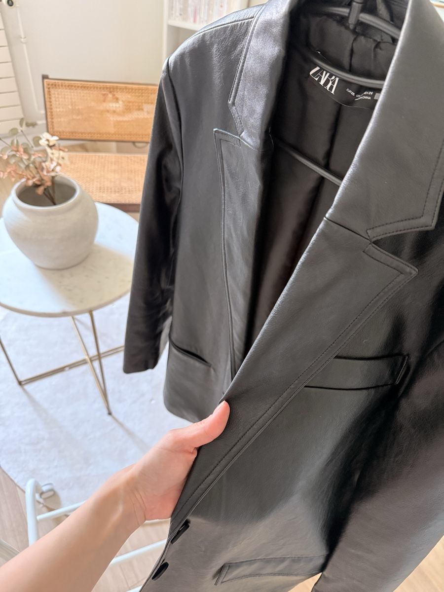 Zara Giacche: Blazer im Lederlook – Usato da Hölstein venduto da leoritav 2