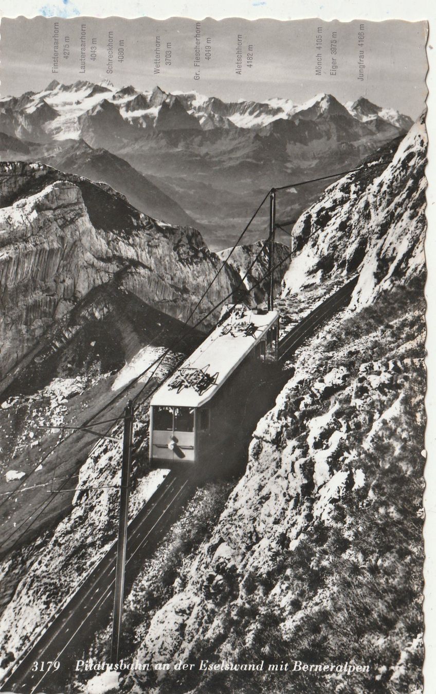 Cartes postales: Pilatusbahn – D'occasion à Lumbrein par made02
