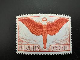 CH Nr. 11  Flugpost mit Falz  (5740)