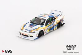 Nissan LB-Super Silhouette S15 SILVIA #555 Drift MiniGT 1:64