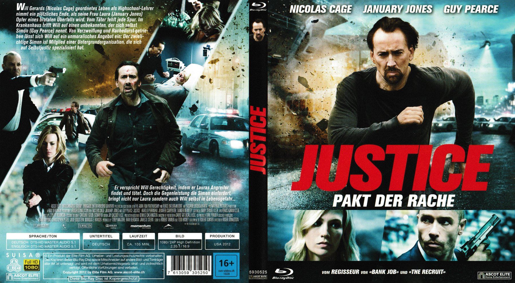 Tutti i DVDs: Blu-Ray - Justice - Pakt der Rache – Usato da Langnau am Albis venduto da MediaRescuerKeLoX