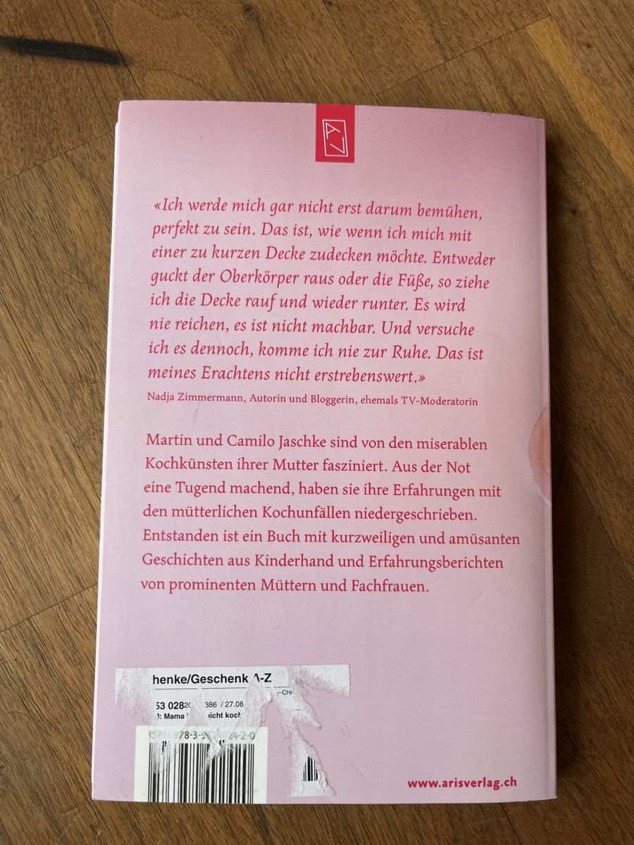 Libri: Buch Mama kann nicht kochen – Usato da Andelfingen venduto da estark 1