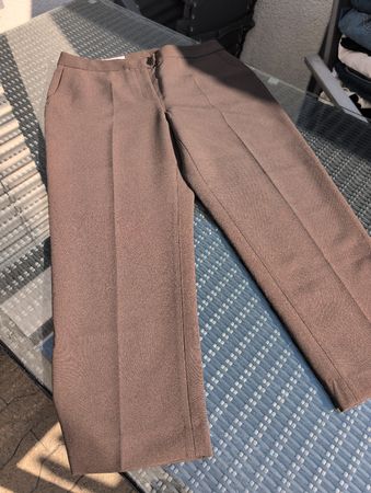 Pantalon femme marron ZARA XL bon état