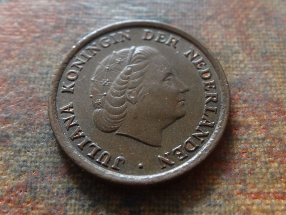 Tutti le monete: PAYS-BAS  Nederland  1  Cent  1963 – Usato da Romanel-sur-Lausanne venduto da Swift13 1