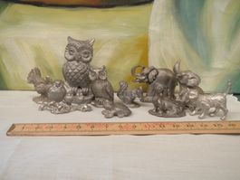Setzkasten oder Puppenhaus: Zinntierli-Sammlung