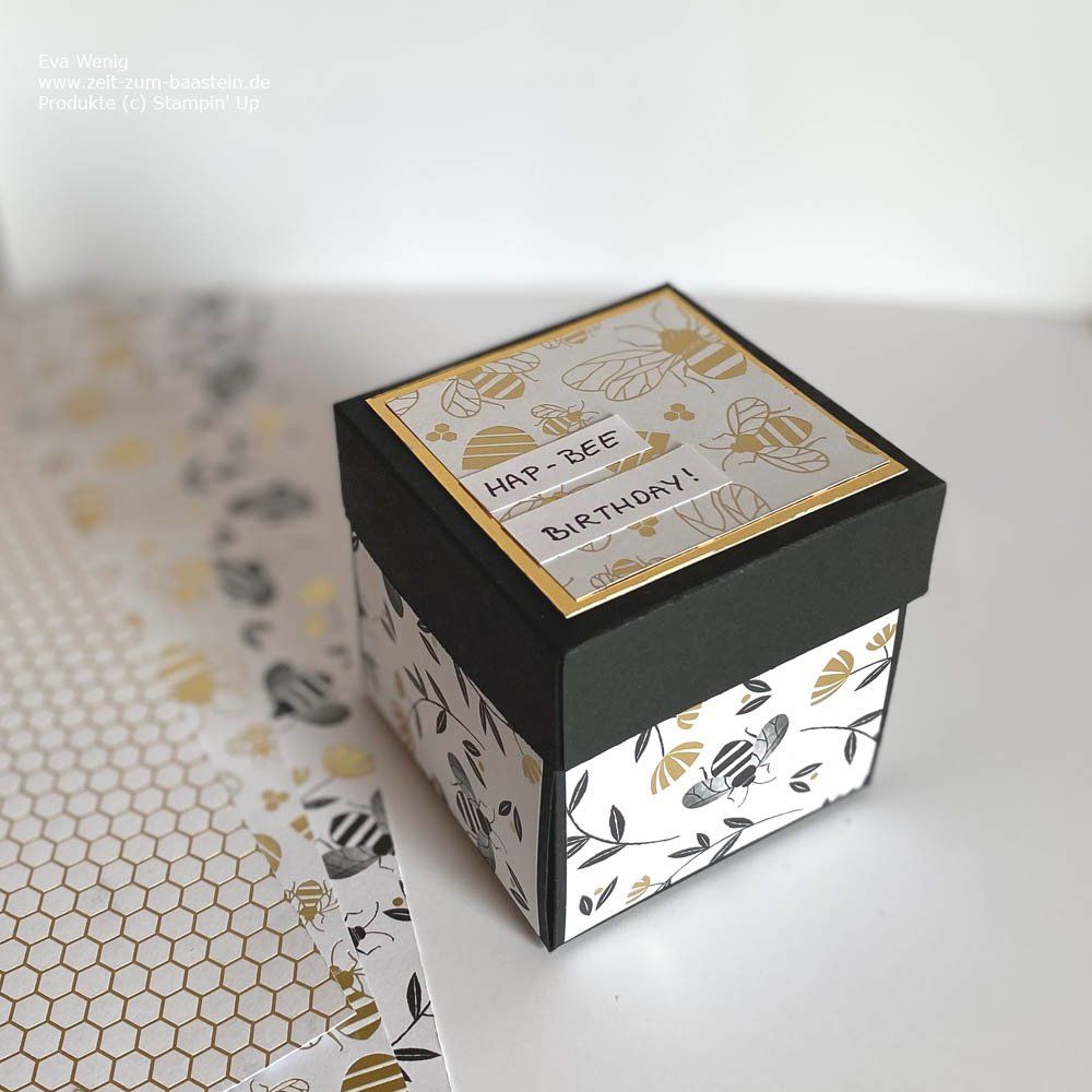 Stampin' up! Carta: Designerpapier "Bienengold" von Stampin up 12x12'' – Nuovo (secondo la descrizione) da Frauenkappelen venduto da evangelina78 3