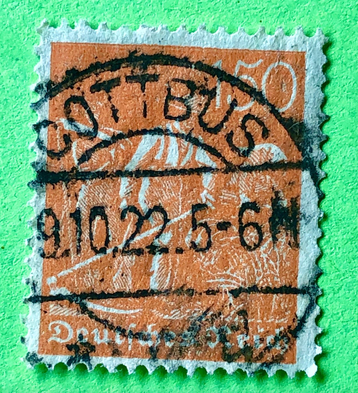 Tutti i francobolli: Briefmarken aus Deutsches Reich gestempelt   – Usato da Aarau venduto da Angi-007