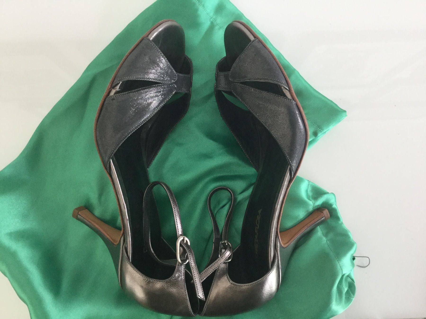 Damenschuhe: Tango Tanzschuhe Gr. 9 „Gretaflora“ – Gebraucht aus Messen von eka_n52w
