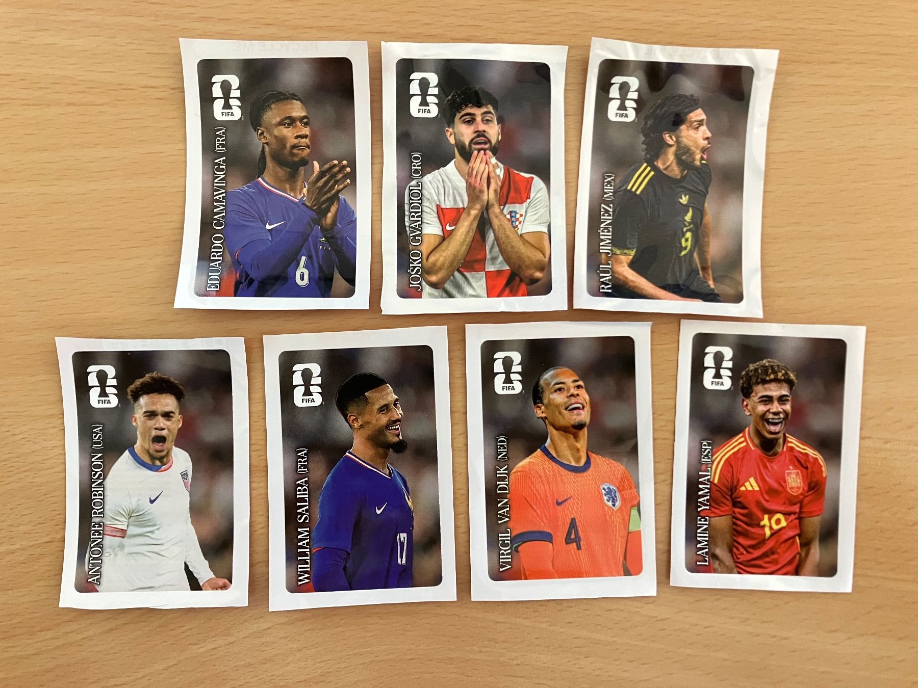 Sticker: 7x Coca Cola Panini Stickers World Cup – Nuovo (secondo la descrizione) da Pully venduto da suomibafio