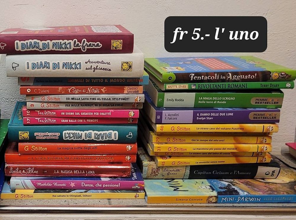 Libri: Vari libri bambini e ragazzi Fr 5.- / 8.- – Usato da Lugano venduto da Antonella68