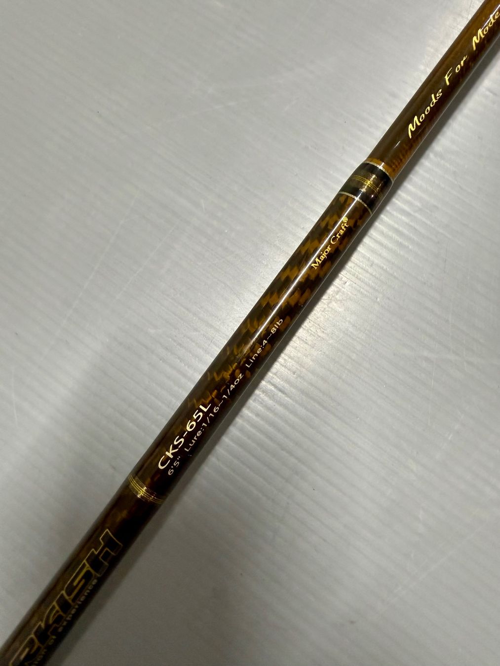 Canne da pesca: Major Craft Corkish 1.98m Spinnrute – Usato da Trimbach venduto da duri.. 2