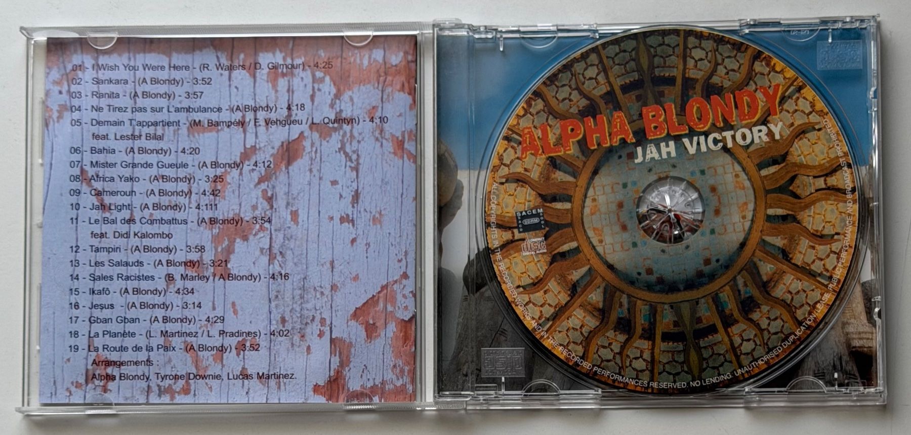 CD: Alpha Blondy / Jah Victory – Usato da Näfels venduto da rottabi 2