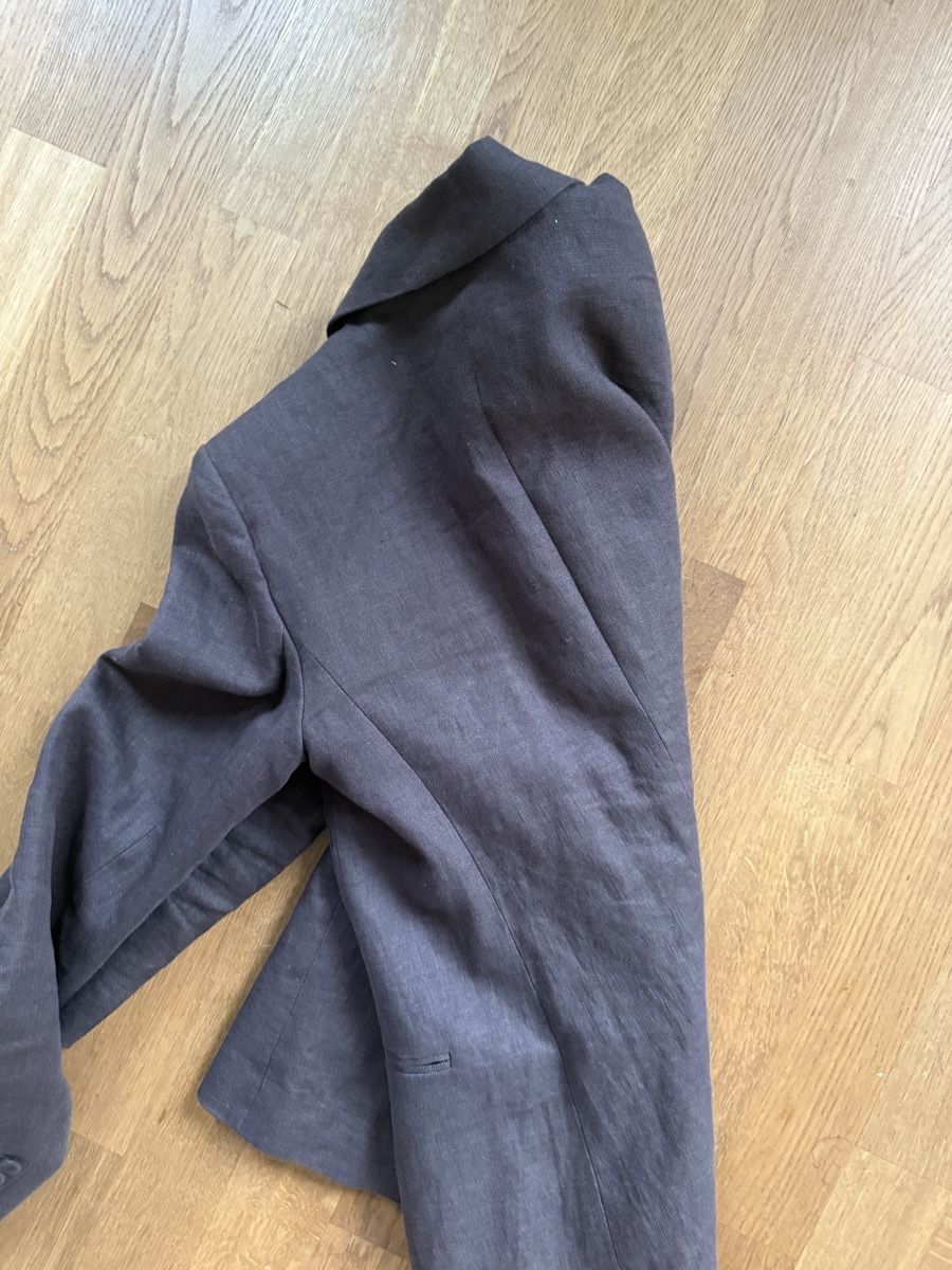 Mango Giacche: Mango Blazer Leinen Braun XS Damen  – Nuovo (secondo la descrizione) da Zürich venduto da 7b6s 1