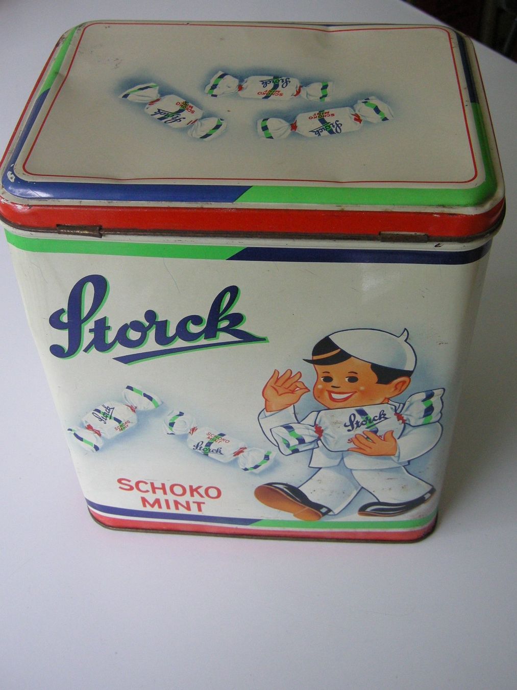 Pots: antike Blechdose Storck Schoko Mint – D'occasion à Luzern par chf_zvb8 6