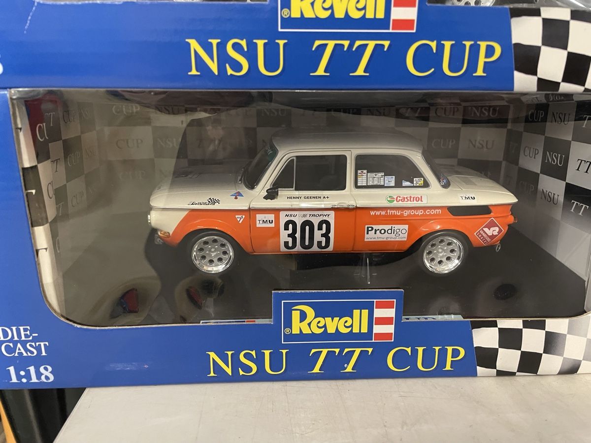 Revell Modellini d'auto: NSU TT 1:18 Revell – Nuovo e nell'imballaggio originale da Hochfelden venduto da 427sc 2