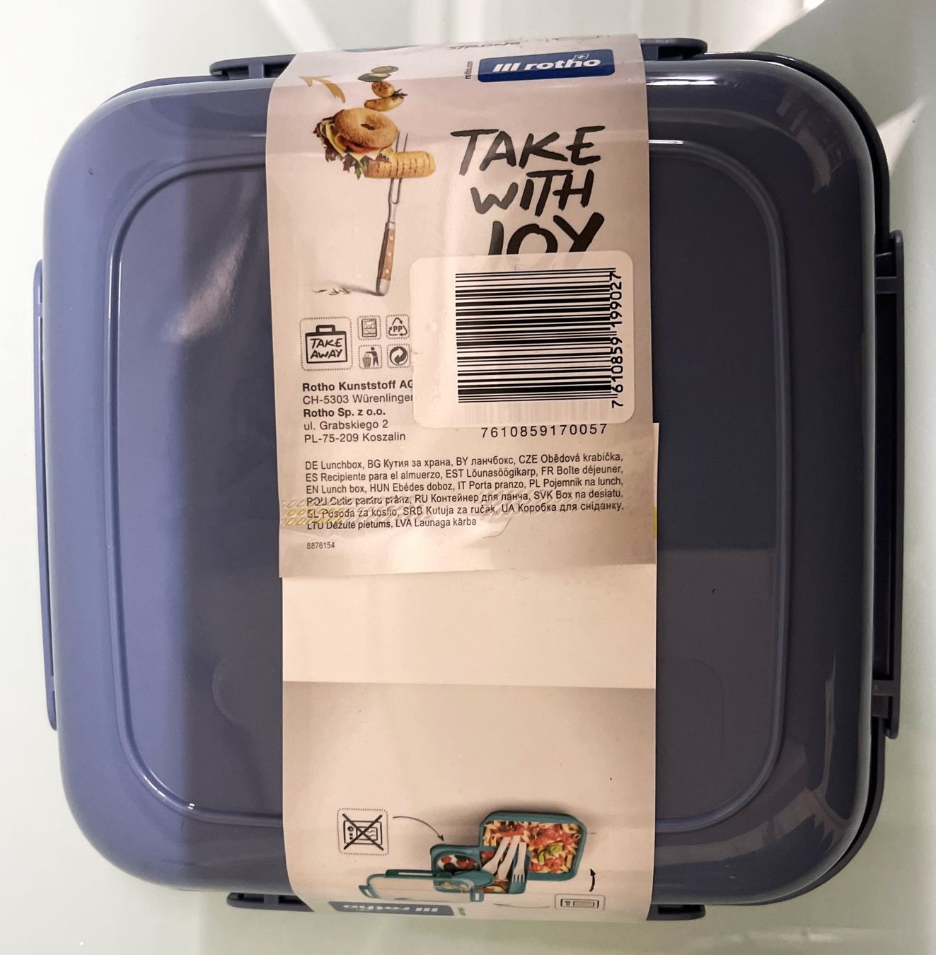 Rotho Contenitori & Simili: Rotho Memory Lunchbox - 1.1L, Swiss Design – Nuovo e nell'imballaggio originale da Oftringen venduto da Vucki 2