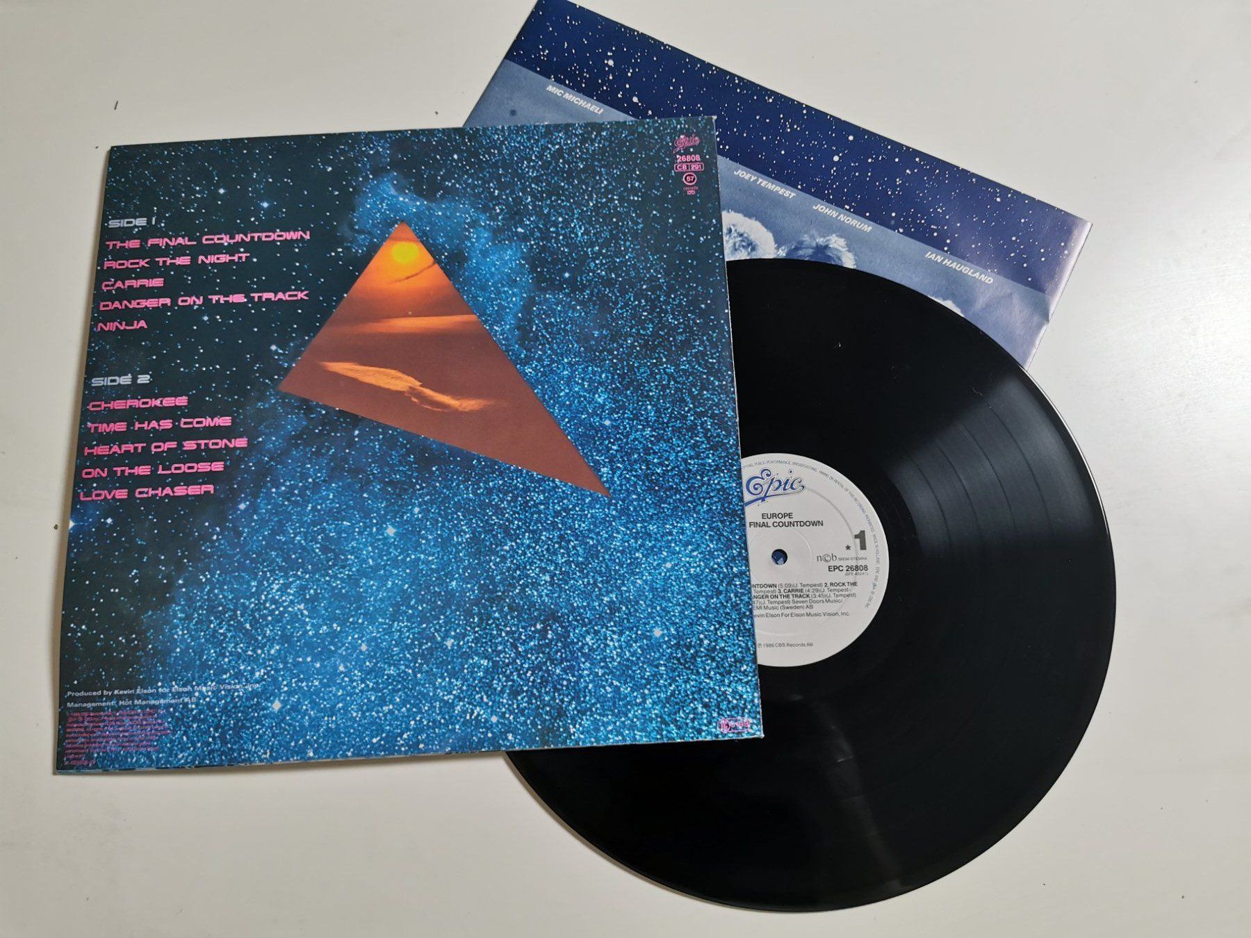 Schallplatten: EUROPE - THE FINAL COUNTDOWN – Gebraucht aus Grafenried von House-of-Oldies 1