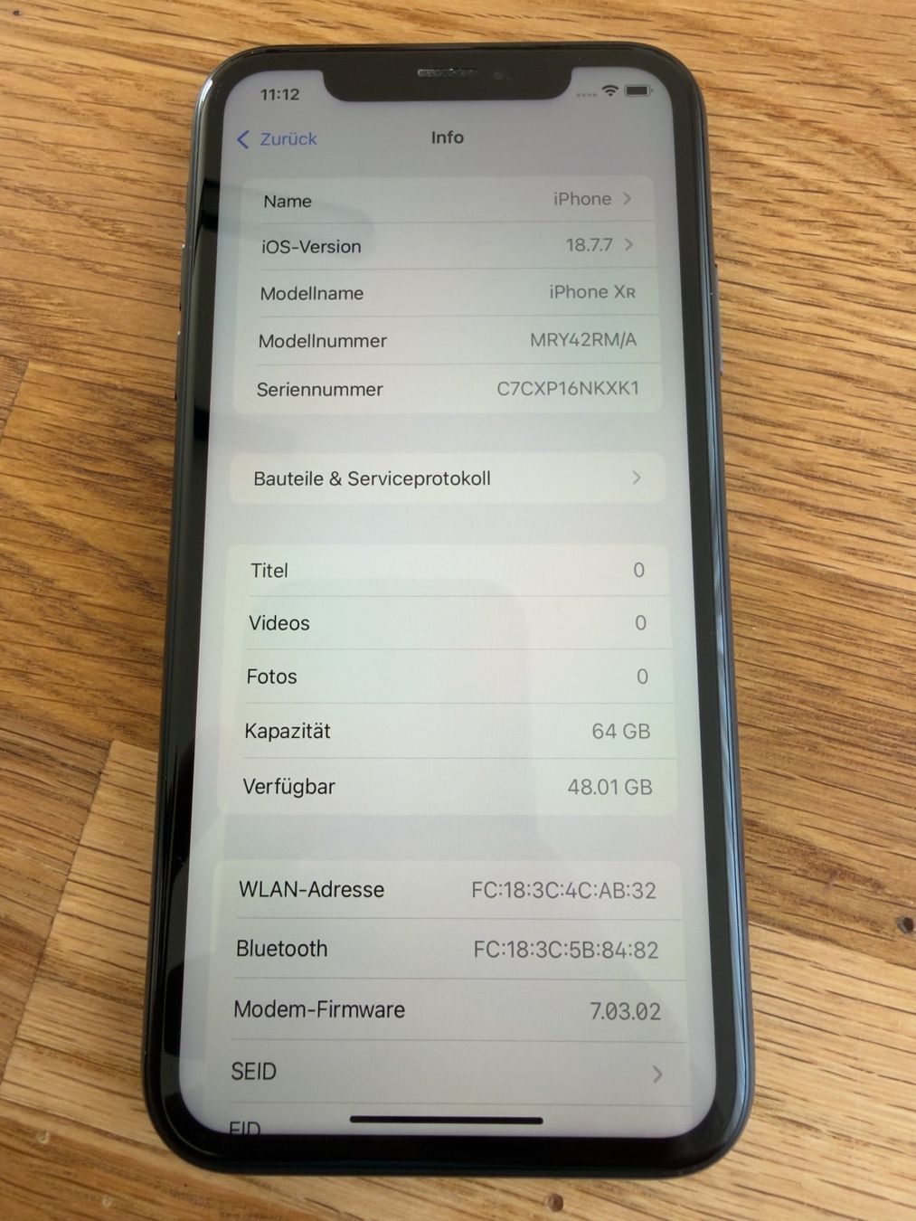 Apple Telefoni cellulari / Smartphones: iPhone Xr mit 64GB – Usato da Einsiedeln venduto da Ayla