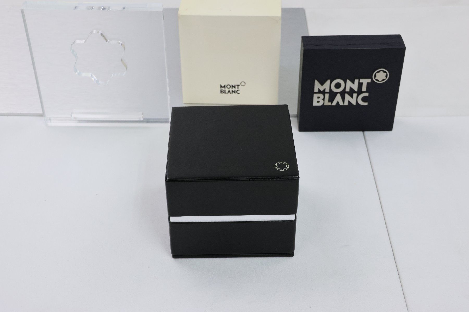 Montblanc Schmuckkästen: NEU - MONTBLANC original komplexes edles Leder-Schmuckbox – Neu und originalverpackt aus Kilchberg ZH von Luxury-Goods-CH 5