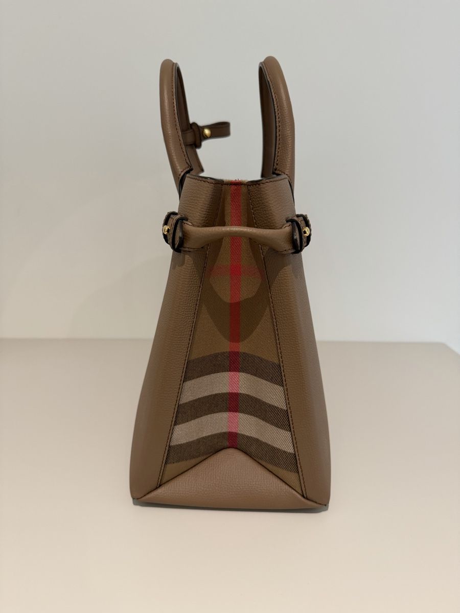 Burberry Borse da donna: Burberry Handtasche Leder Braun – Usato da Uster venduto da CDM96 3