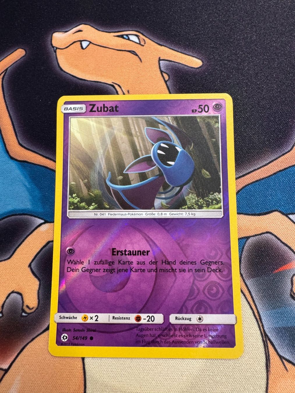 Pokémon Carte collezionabili: Zubat (SUM 54) - Reverse Holo - Sonne & Mond – Nuovo (secondo la descrizione) da Bülach venduto da Pfrenzel