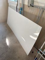 2 Stk. Acrylglasplatten Plexi weiss lichtdurchlässig