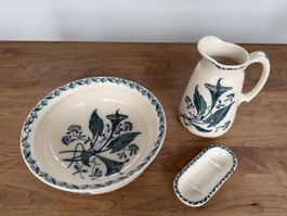 Villeroy & Boch Wallerfangen Waschset Jugendstil um 1900