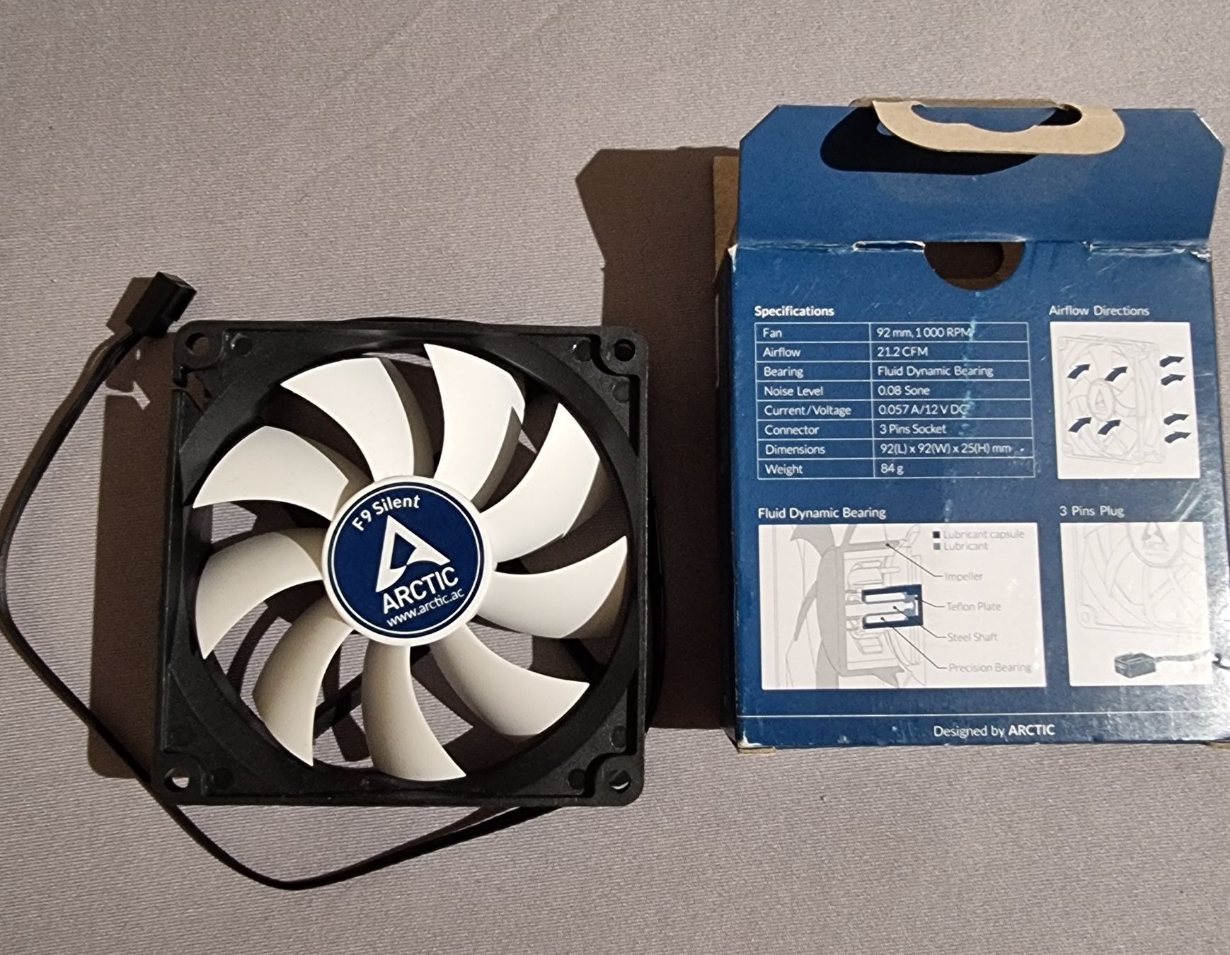 Ventilatori: Pc lüfter, fan, case fan, quit, silent, arctic, ventilator – Usato da St.gallen venduto da herr_gamster 2