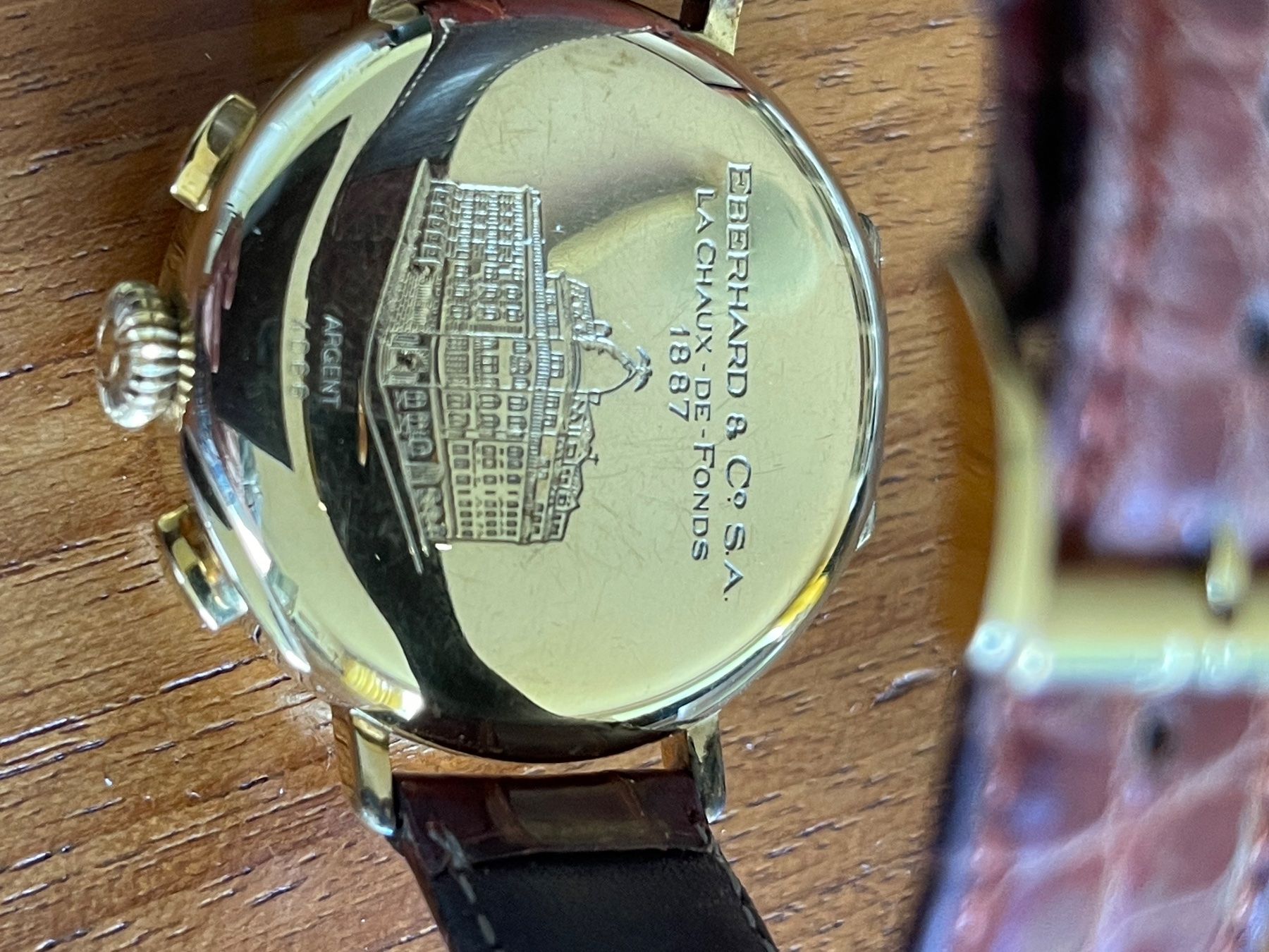 Eberhard & Co. Orologi: Eberhard Chronograph – Nuovo (secondo la descrizione) da Hessigkofen venduto da lamdanreisen 3