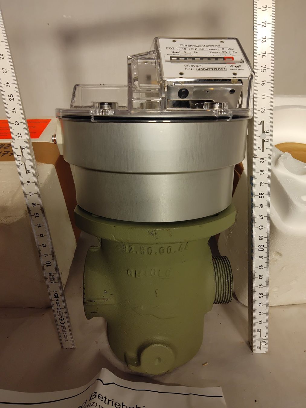 Messen: Gaszähler GWF Luzern Einrohrquantometer – Gebraucht aus Nuglar von lampa-radio 7