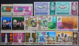 Gilbert & Ellis Islands British ex. Kat. 82-129 gest. 1965/6