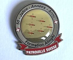 Pin Schweizer Armee Patrouille Suisse Formation Alinghi