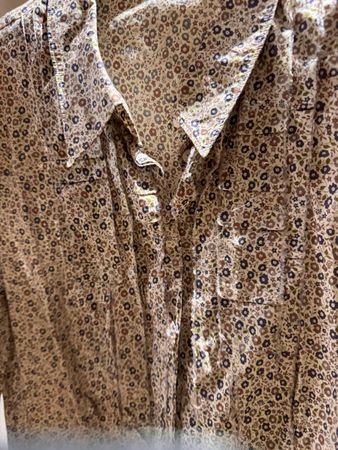 Strenesse Blue Hemdbluse Blümchenprint Grösse 38 Frühling So
