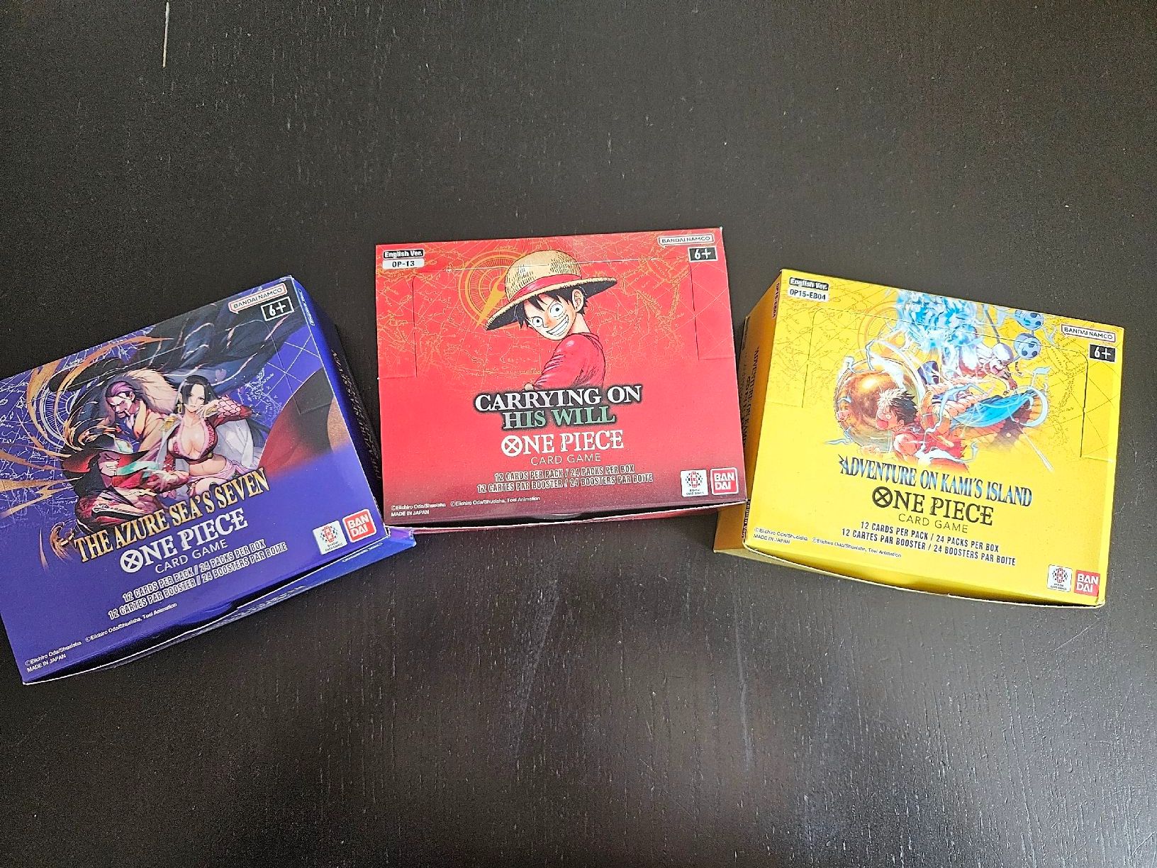 Bandai Carte collezionabili: one Piece OP13, OP14, OP15 TCG Bulk – Usato da Unterentfelden venduto da alb_pbm2