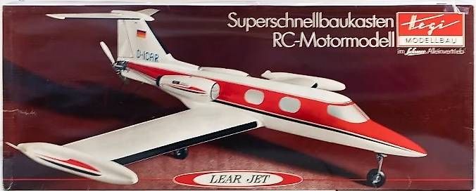 RC Modellbau: Hegi Lear-Jet – Gebraucht aus Fahrwangen von Hotroad61