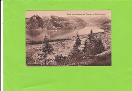 Blick vom Niesen auf Thuner-und Brienzersee