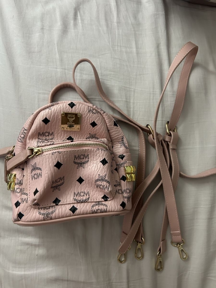 Mcm Rucksäcke: MCM Rucksack pink monogramm Leder – Neu (gemäss Beschreibung) aus Grafstal von aba_ryt8