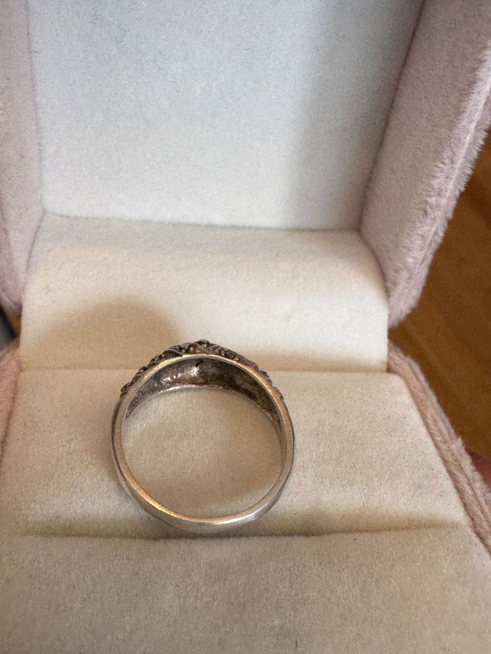 Ringe: Vintage Silberring S925 mit Markasit Stein Gr.55 – Gebraucht aus Zürich von hanna1990 4