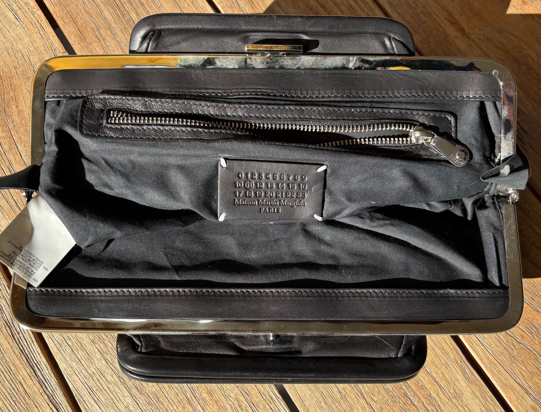 Maison Margiela Borse da donna: Maison Margiela Clutch, schwarz, Leder – Usato da Küsnacht ZH venduto da MaBaCa 1