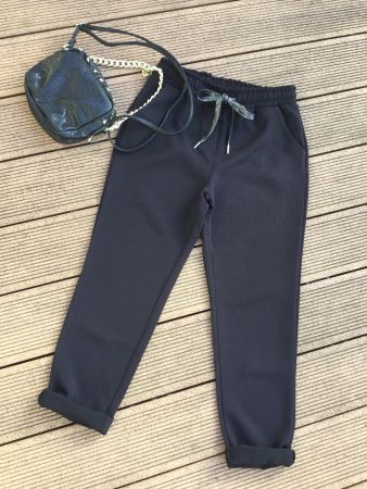 Pantalon noir Bandi Pants de chez Chicorée, NEUF