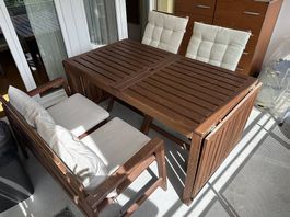 Balkon oder Gartentisch