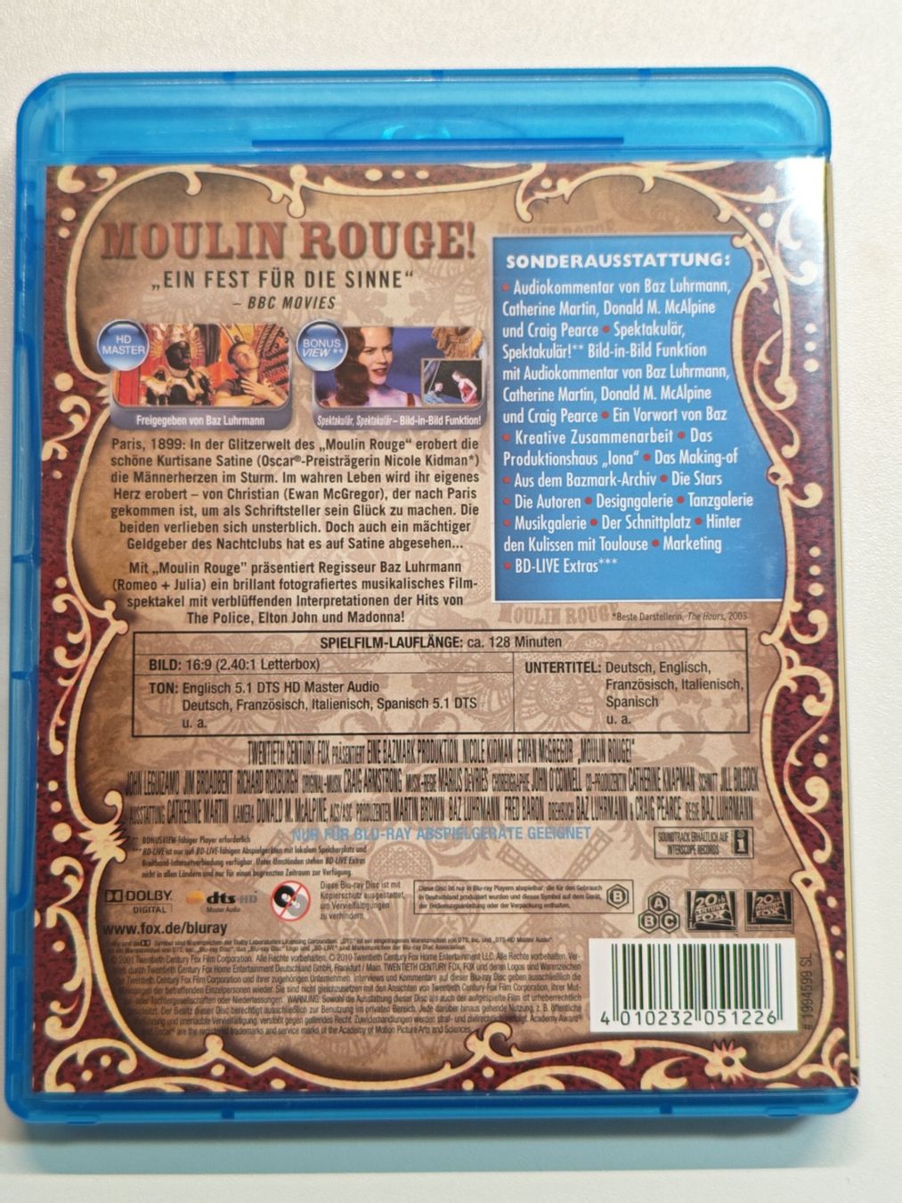 Alle DVDs: Moulin Rouge! – Gebraucht aus Liestal von Kratzilla 2