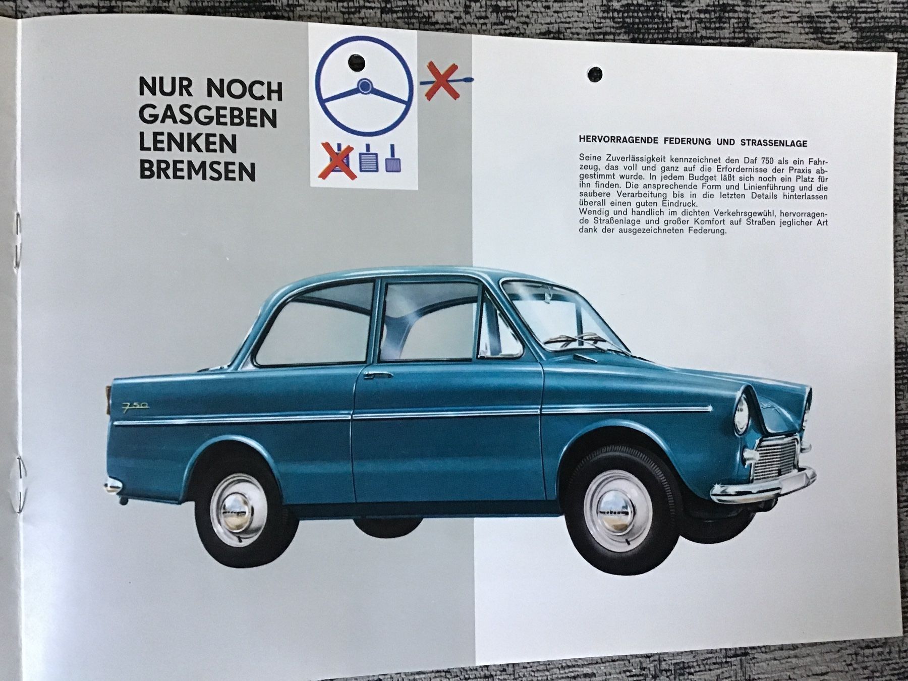 Daf Dokumente: Daf Variomatic Programm Prospekt 1963 – Gebraucht aus Scherzingen von Starseller62 4