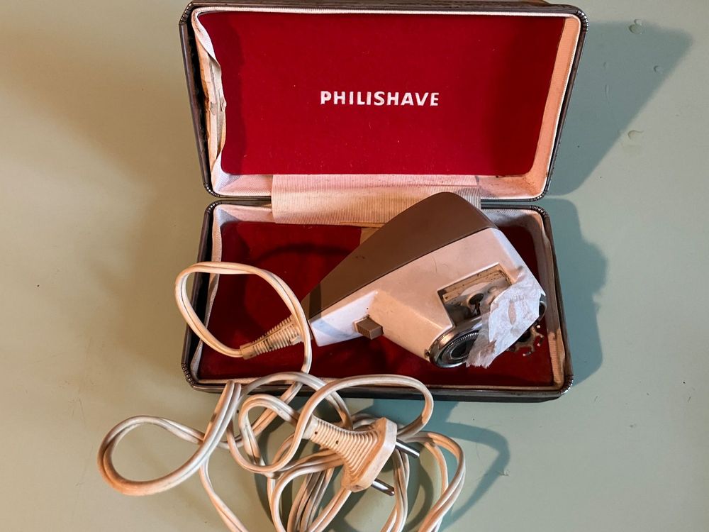 Vintage Philips Philishave - Rasierer mit Etui - Defekt (Defekt) in ...