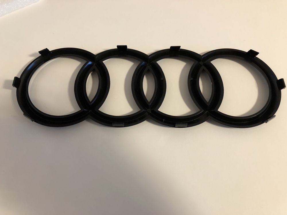 Audi Ringe Kühlergrill/ Black Edition Ringe
