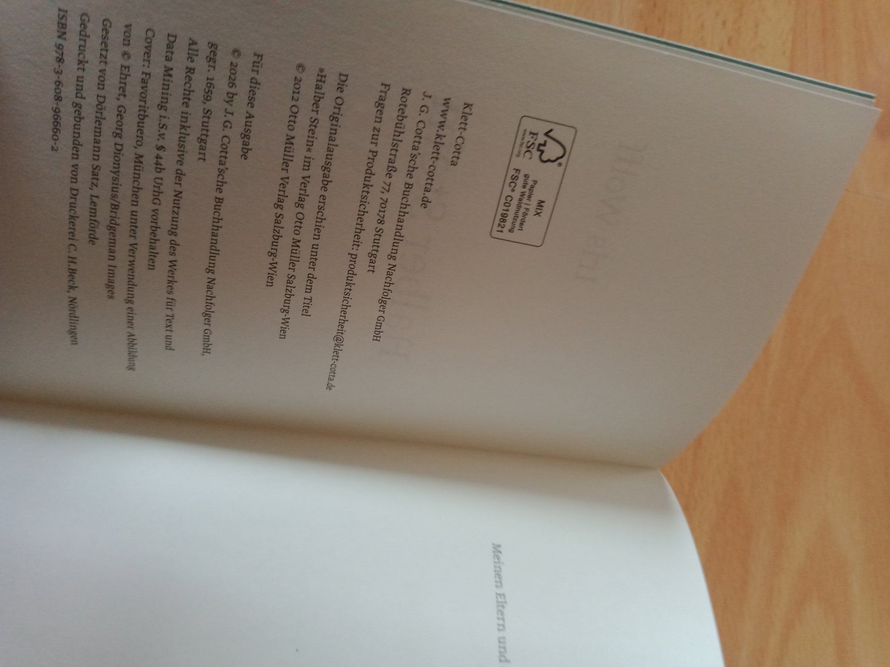 Bücher: Iris Wolff Halber Stein Roman 14.02.2026 – Gebraucht aus Wangen b. Olten von EmilythestrangeX 4