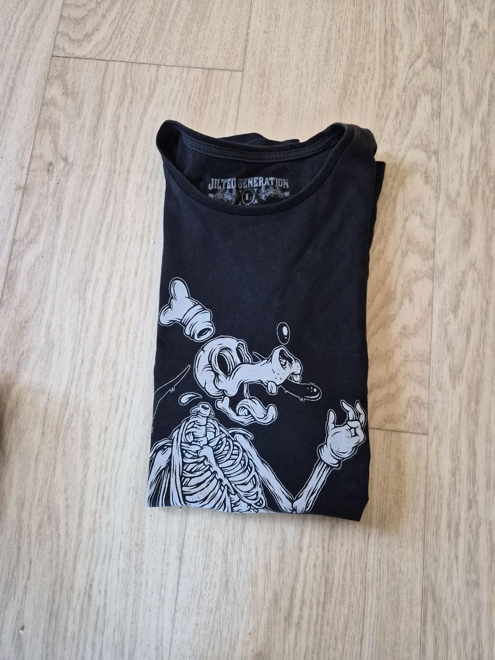 T-shirt: T-shirt Jilted Generation noir taille L Dingo squelette – Usato da La Joux FR venduto da car_ck96 5